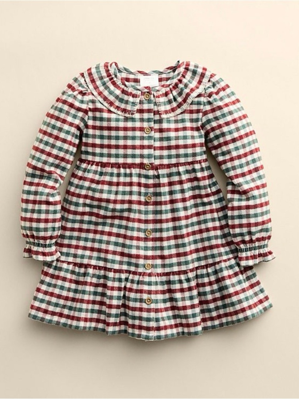 NWT - Toddler Girl Little Co. by Lauren Conrad Flutter Collar Dress